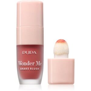 PUPA Milano Wonder Me Shake Blush krémes arcpirosító az élénk bőrért árnyalat 002 5.5 ml kép