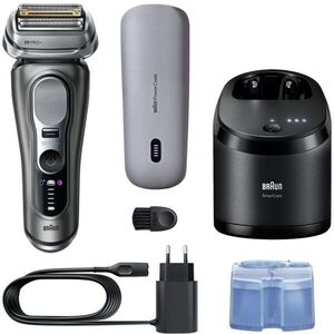 Braun Series 9 PRO+ 9675cc elektromos borotválkozó készülék tisztító- és töltőállomással Black 1 db kép