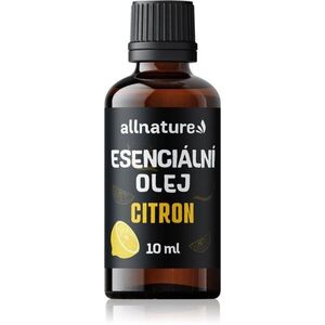 Allnature Essential Oil Lemon esszenciális olaj a lelki nyugalomért 10 ml kép