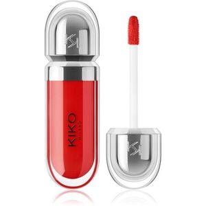KIKO Milano 3D Hydra Lipgloss hidratáló ajakfény 3D hatással árnyalat 13 Fire Red 6.5 ml kép
