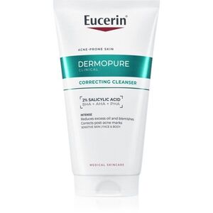 Eucerin DermoPure Clinical Correcting Cleanser hámlasztó tisztító gél arcra és testre 150 ml kép