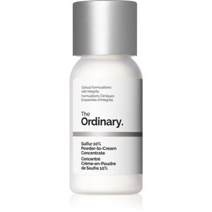 The Ordinary Sulfur 10% Powder-to-Cream Concentrate helyi ápolás pattanásos bőrre 5 g kép