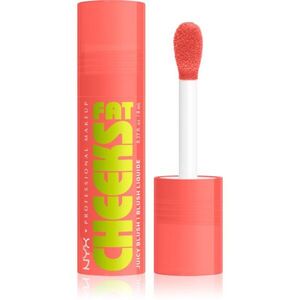 NYX Professional Makeup Fat Cheeks Juicy Blush folyékony arcpirosító árnyalat 01 Papaya Plump 8 ml kép