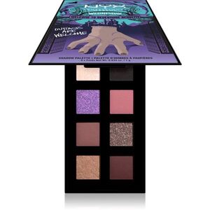 NYX Professional Makeup Wednesday The Nevermore Academy Palette paletta szemhéjpúder 8 szín 8x1 g kép