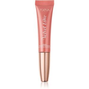 ZOEVA Velvet Love Liquid Highlighting Blush folyékony arcpirosító az élénk bőrért árnyalat Peach Nectar 13 ml kép