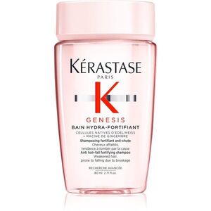 Kérastase Genesis Bain Hydra-Fortifiant erősítő sampon a gyenge, hullásra hajlamos hajra 80 ml kép