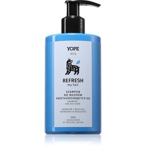 Yope Men Refresh My Hair tisztító sampon normál, gyorsan zsírosodó hajra uraknak 300 ml kép