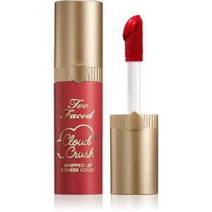 Too Faced Cloud Crush Whipped Lip & Cheek Color folyékony arcpirosító az arcra és a szájra árnyalat Red Velvet 4.3 g kép