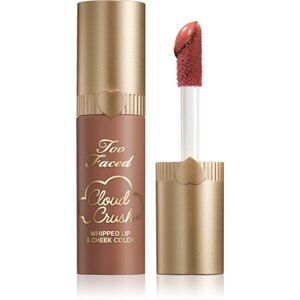 Too Faced Cloud Crush Whipped Lip & Cheek Color folyékony arcpirosító az arcra és a szájra árnyalat Milk & Cookies 4.3 g kép