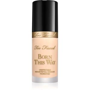 Too Faced Born This Way Original Foundation hidratáló alapozó árnyalat Snow 30 ml kép