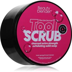 beautyblender® Tool Scrub Charcoal szilárd ecset- és sminkszivacs tisztító 150 g kép