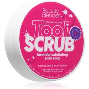 beautyblender® Tool Scrub Lavender szilárd ecset- és sminkszivacs tisztító 28.3 g kép