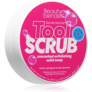 beautyblender® Tool Scrub Unscented szilárd ecset- és sminkszivacs tisztító 28.3 g kép