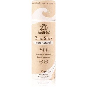 Suntribe Sports Zinc Stick ásványi védőkrém érzékeny területekre ceruzában SPF 50 Original White 30 g kép