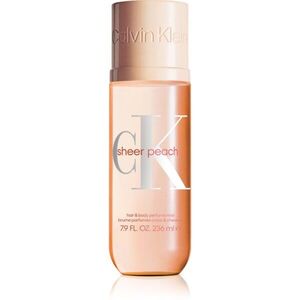 Calvin Klein CK Sheer Peach illatosított haj- és testpermet unisex 236 ml kép