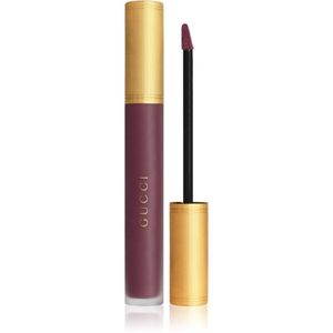 Gucci Gucci Beauty Rouge à Lèvres Matte Lipstick mattító folyékony rúzs árnyalat 607 Vanessa Violet 6.5 ml kép
