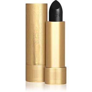 Gucci Gucci Beauty Rouge à Lèvres Satin Lipstick selyem rúzs árnyalat 700 Crystal Black 3.5 g kép