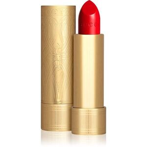 Gucci Gucci Beauty Rouge à Lèvres Satin Lipstick selyem rúzs árnyalat 500 Odalie Red 3.5 g kép