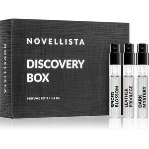 NOVELLISTA Discovery Box Black Edition By NOVELLISTA Eau de Parfum unisex 3x1.4 ml kép