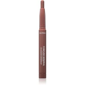 GOSH COPENHAGEN Forever Mineral Matte hosszantartó szemhéjfesték ceruza kiszerelésben árnyalat 016 Matt Chocolate 1.4 g kép