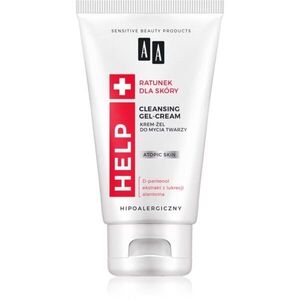 AA Cosmetics Help Atopic Skin krémes tisztító gél száraz és atópiás bőrre parfümmentes 150 ml kép