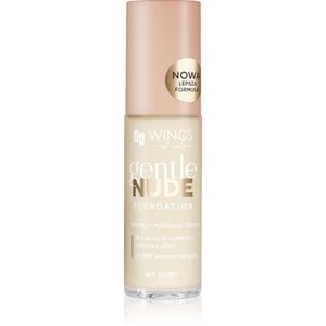AA Wings of Color Gentle Nude Foundation folyékony make-up hidratáló hatással árnyalat 401 Ivory 30 ml kép