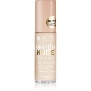AA Wings of Color Gentle Nude Foundation folyékony make-up hidratáló hatással árnyalat 402 Vanilla 30 ml kép