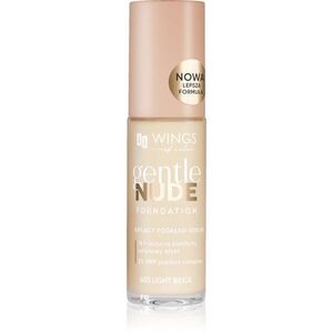 AA Wings of Color Gentle Nude Foundation folyékony make-up hidratáló hatással árnyalat 403 Light Beige 30 ml kép