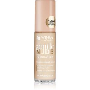 AA Wings of Color Gentle Nude Foundation folyékony make-up hidratáló hatással árnyalat 404 Natural Beige 30 ml kép