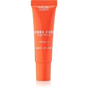 MUA Makeup Academy Hydra Juice Peptide Lip Balm hidratáló ajakbalzsam a magas fényért illatok Sweet Orange 10 ml kép