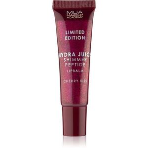 MUA Makeup Academy Hydra Juice Peptide Shimmer Lip Balm ajakbalzsam a csillogó fényért árnyalat Chery Kiss 10 ml kép