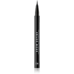 MUA Makeup Academy Brow Define szemöldök fixáló árnyalat Black 0.5 ml kép