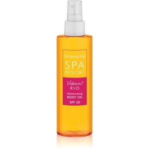 Dr Irena Eris SPA Resort Vibrant Rio ápoló- és napvédő olaj hidratáló hatással SPF 50 200 ml kép