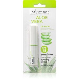 IDC Institute Aloe Vera ajakbalzsam SPF 15 2.4 g kép