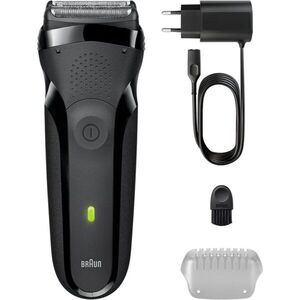 Braun Series 3 300 elektromos borotválkozó készülék Black 1 db kép