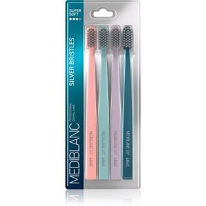 MEDIBLANC Toothbrush Super Soft fogkefe ezüstszálas sörtékkel kép