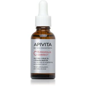 Apivita Bee Tech Concentrates C15 Propolis Correct Serum antioxidáns feszesítő arcszérum 30 ml kép