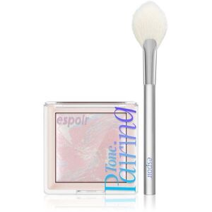 espoir Tone Pairing Highlighter bőrvilágosító az arcra és szemkörüli területekre ecsettel árnyalat Pink Marine 9.6 g kép