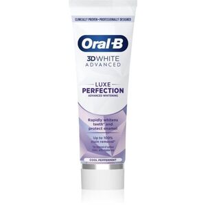 Oral-B 3D White Luxe Perfection fehérítő fogkrém Cool Peppermint 75 ml kép