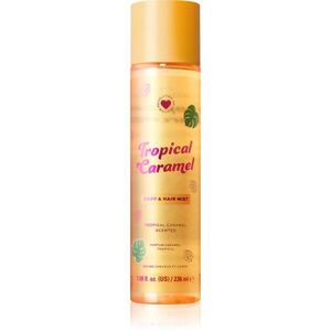 I Heart Revolution Tropical Caramel Body an Hair Mist illatosított haj- és testpermet hölgyeknek 236 ml kép