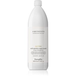 FarmaVita Amethyste Nutri mélyen regeneráló maszk sérült, vegyileg kezelt hajra 1000 ml kép
