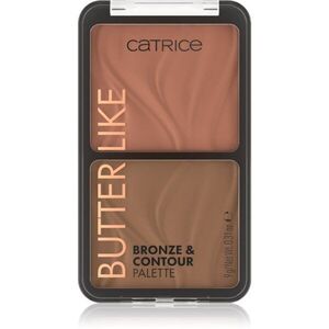 Catrice Butter Like Bronze & Contour Púderes highlight és kontúr paletta bronzosítóval árnyalat 020 Shape It My Way 9 g kép