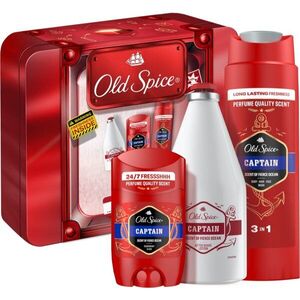Old Spice Captain Tin Box ajándékszett uraknak kép
