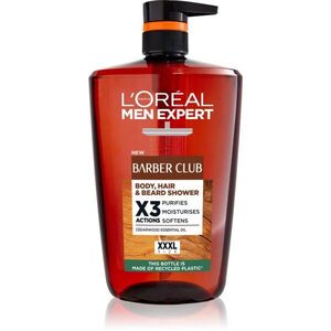 L’Oréal Paris Men Expert Barber Club fürdőgél férfiaknak hajra, szakállra és testre 1000 ml kép