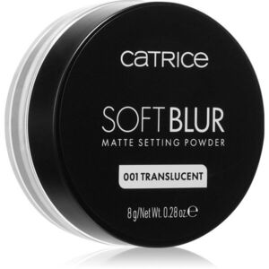Catrice Soft Blur Matte Setting Powder fixáló porpúder árnyalat 001 Translucent 8 g kép