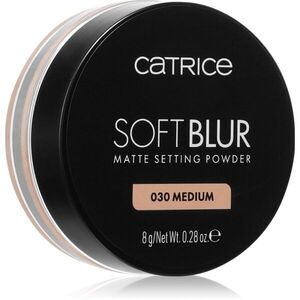 Catrice Soft Blur Matte Setting Powder fixáló porpúder árnyalat 030 Medium 8 g kép