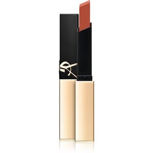 Yves Saint Laurent Rouge Pur Couture The Slim vékony mattító rúzs bőr hatással árnyalat 25 2.2 g kép