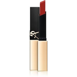 Yves Saint Laurent Rouge Pur Couture The Slim vékony mattító rúzs bőr hatással árnyalat 2.2 g kép