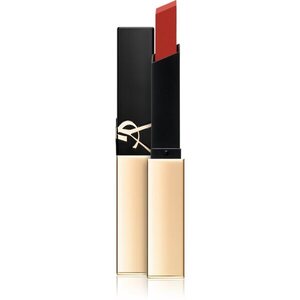 Yves Saint Laurent Rouge Pur Couture The Slim vékony mattító rúzs bőr hatással árnyalat 32 2.2 g kép