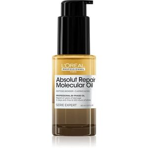 L’Oréal Professionnel Serie Expert Absolut Repair Molecular tápláló olaj hajra a károsult hajra 30 ml kép
